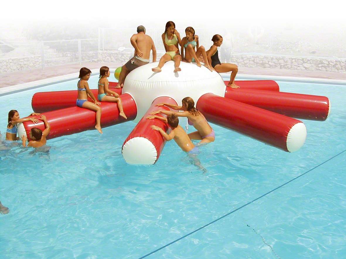 Airkraft Wasserobjekt "Octopus", 600x600x120 cm, 45 kg Airkraft Wasserobjekt "Octopus", 600x600x120 cm, 45 kg von Airkraft