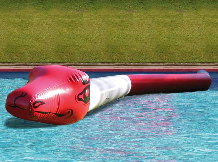 Airkraft Wasserobjekt "Seeschlange", 15 m lang, 60 cm hoch Airkraft Wasserobjekt "Seeschlange", 15 m lang, 60 cm hoch von Airkraft