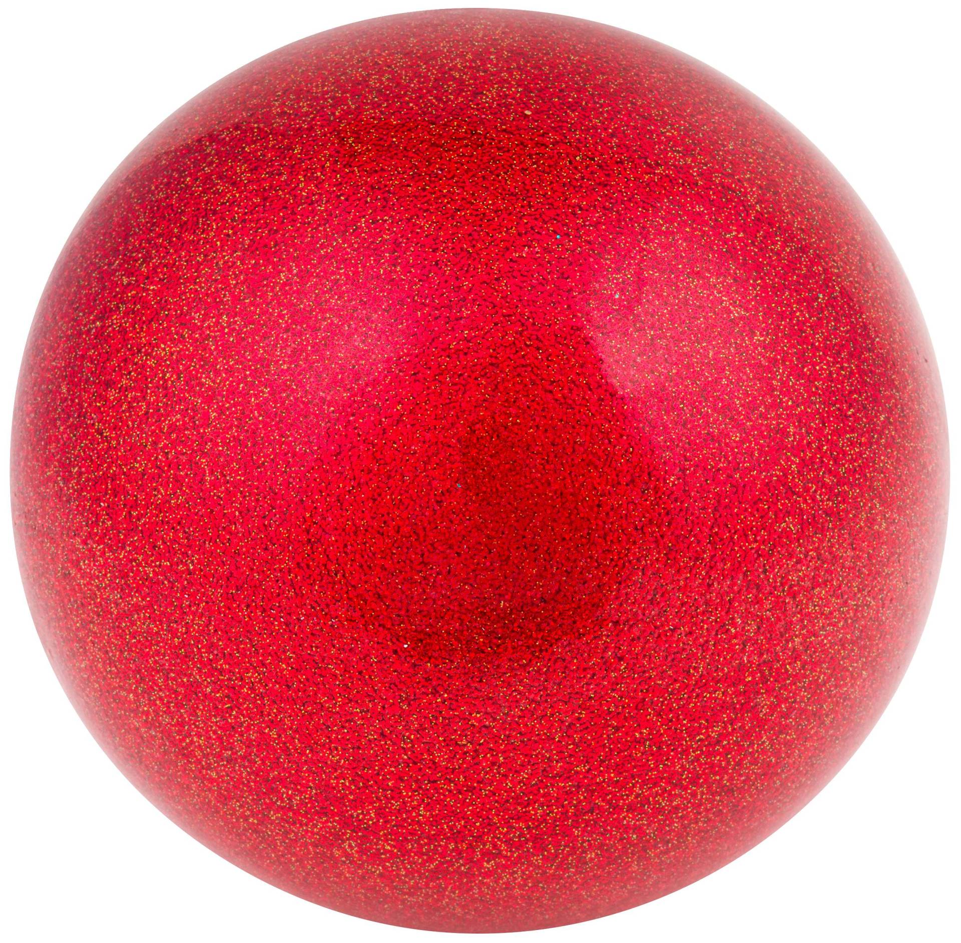 Amaya Gymnastikball "Glitzer FIG", Rot von Amaya