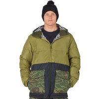 Analog Herren-Snowboardjacke Olive Branch/True Black von Analog