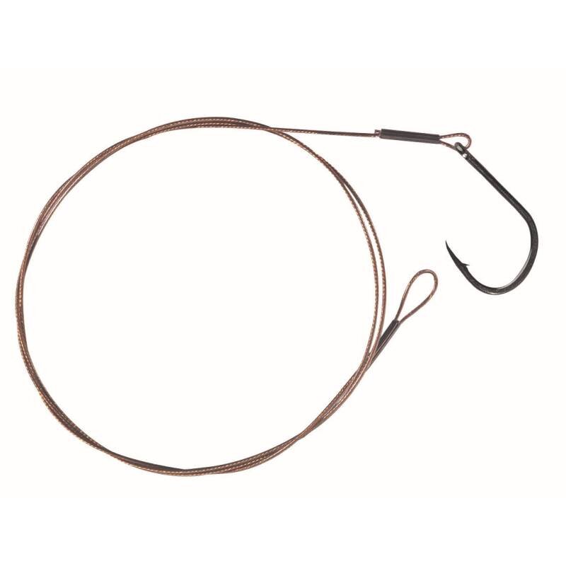 BALZER 1x7 Niroflex mit Einzelhaken 50cm Gr.1 BALZER 1x7 Niroflex mit Einzelhaken 50cm Gr.1