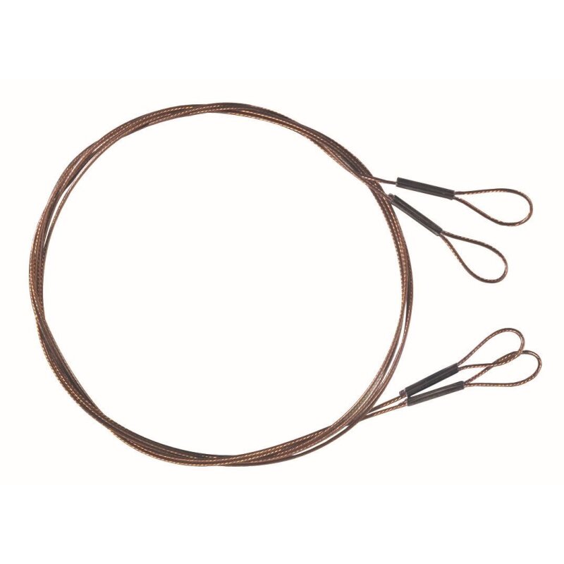BALZER 1x7 Niroflex 2 Schlaufen 70cm 6kg 2Stk. BALZER 1x7 Niroflex 2 Schlaufen 70cm 6kg 2Stk.