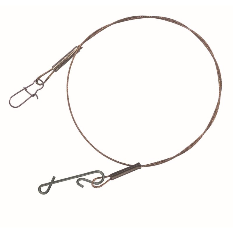 BALZER 7x7 Edelstahlvorfach No Knot 30cm 9kg 2Stk. BALZER 7x7 Edelstahlvorfach No Knot 30cm 9kg 2Stk.