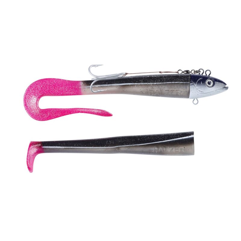 BALZER Adrenalin Arctic Eel 22cm 25cm 300g Seelachs mit Pinkem... BALZER Adrenalin Arctic Eel 22cm 25cm 300g Seelachs mit Pinkem...