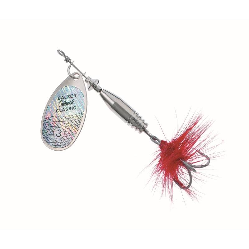 BALZER Colonel Spinner Classic 14g Silber Glitter BALZER Colonel Spinner Classic 14g Silber Glitter