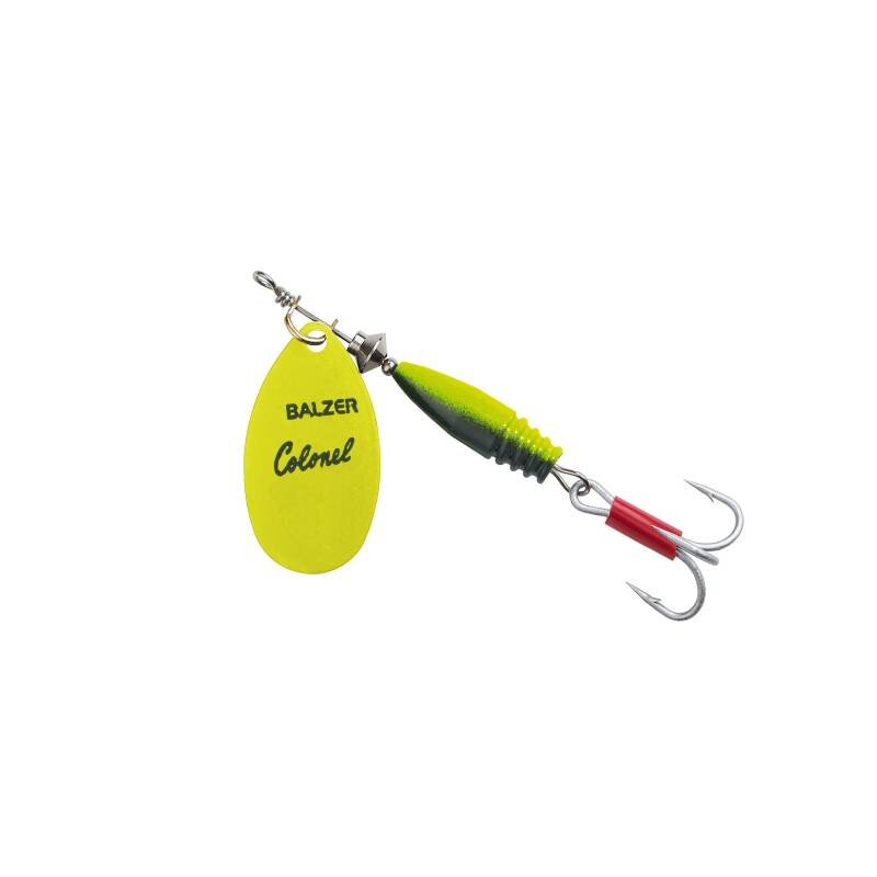 BALZER Colonel Spinner Classic 3g Fluo Gelb BALZER Colonel Spinner Classic 3g Fluo Gelb