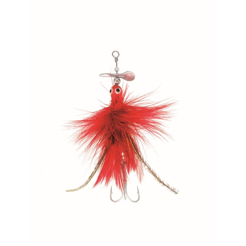 BALZER Colonel Spinner Classic Spinnfliegen 4g Rot-Braun BALZER Colonel Spinner Classic Spinnfliegen 4g Rot-Braun