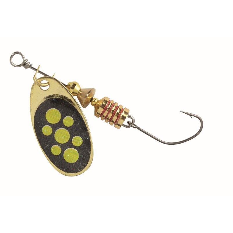 BALZER Colonel Z Spinner Einzelhaken 6g Black Beauty BALZER Colonel Z Spinner Einzelhaken 6g Black Beauty