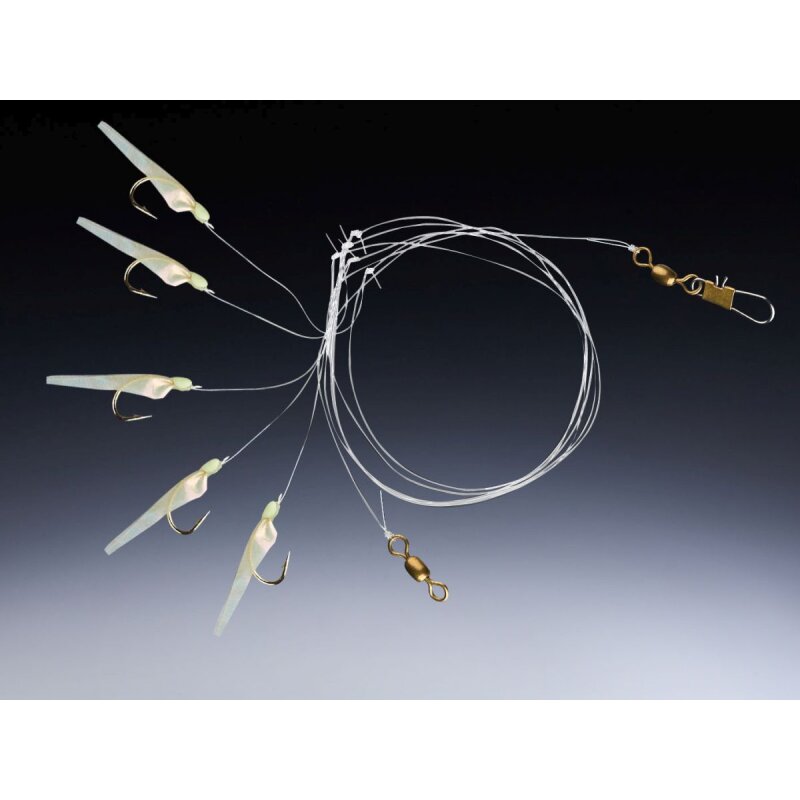 BALZER Edition Sea Heringssystem Echte Fischhaut Gr.6 150cm 0,35mm... BALZER Edition Sea Heringssystem Echte Fischhaut Gr.6 150cm 0,35mm...