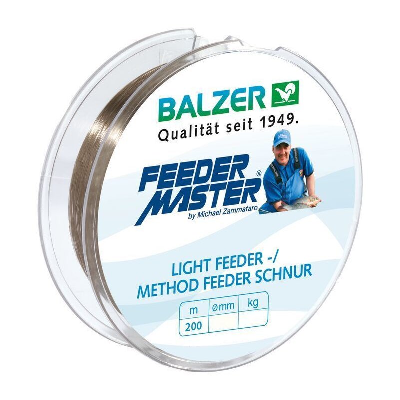 BALZER Feedermaster Lightfeeder & Method Feeder 0,25mm... (0,03 € pro 1 m)