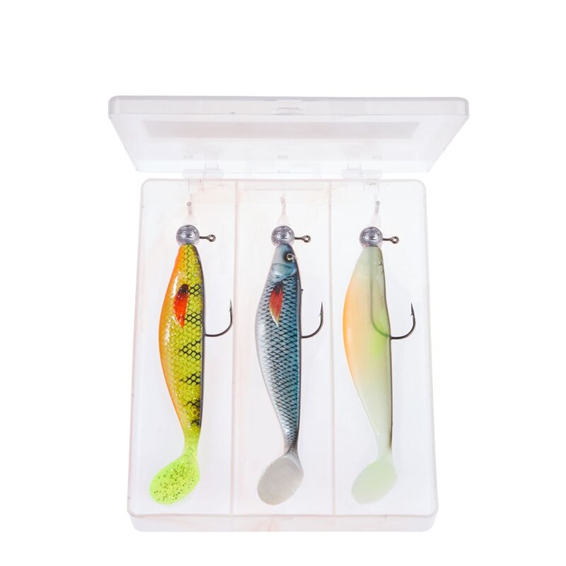 BALZER Shirasu MK Barsch Zander Box 2 10cm 7g Weißfisch UV Perch... BALZER Shirasu MK Barsch Zander Box 2 10cm 7g Weißfisch UV Perch...