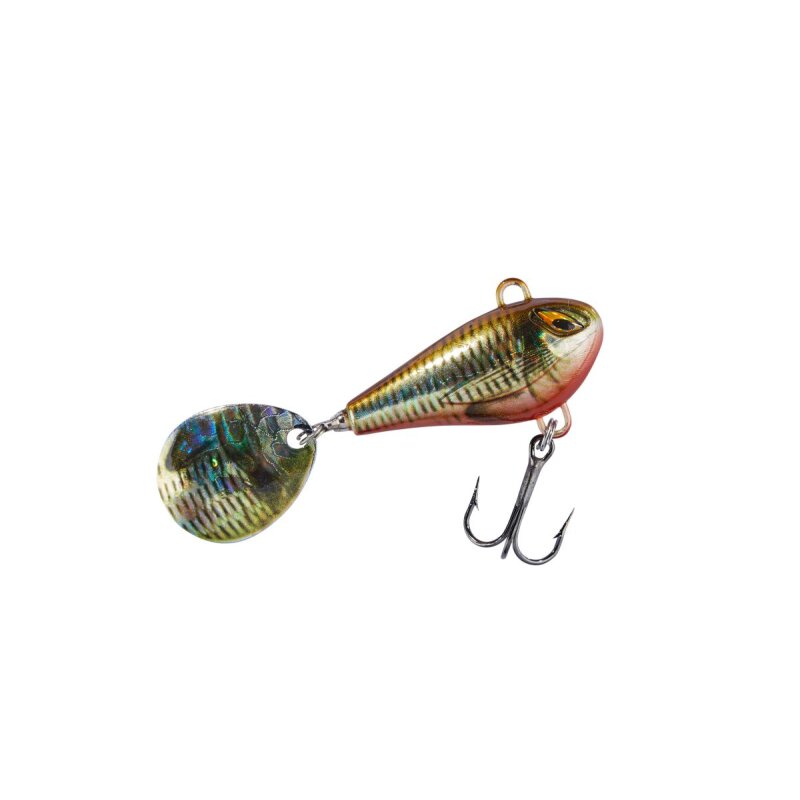 BALZER Colonel Spin Buddy Evil Eye Light 3,5cm 6g Rotfeder UV BALZER Colonel Spin Buddy Evil Eye Light 3,5cm 6g Rotfeder UV