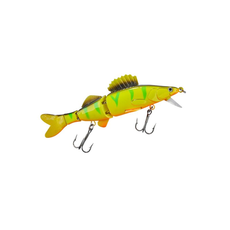 BALZER Shirasu Thunder Zander UV 11cm 12g Orange Fire Tiger