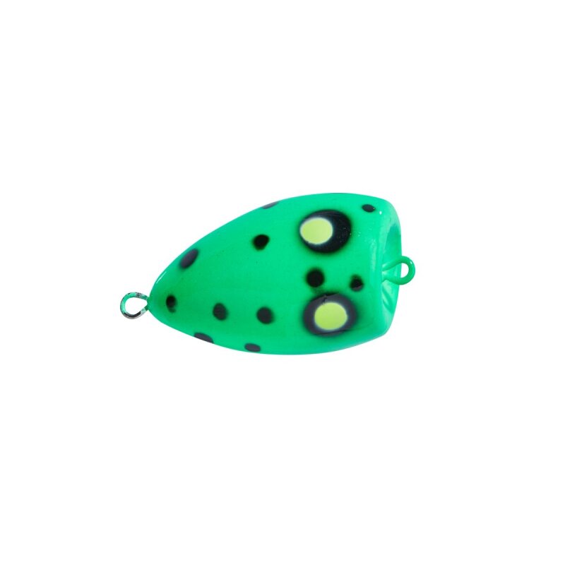 BALZER Trout Attack Popper Splash 3cm 2g UV Grün BALZER Trout Attack Popper Splash 3cm 2g UV Grün