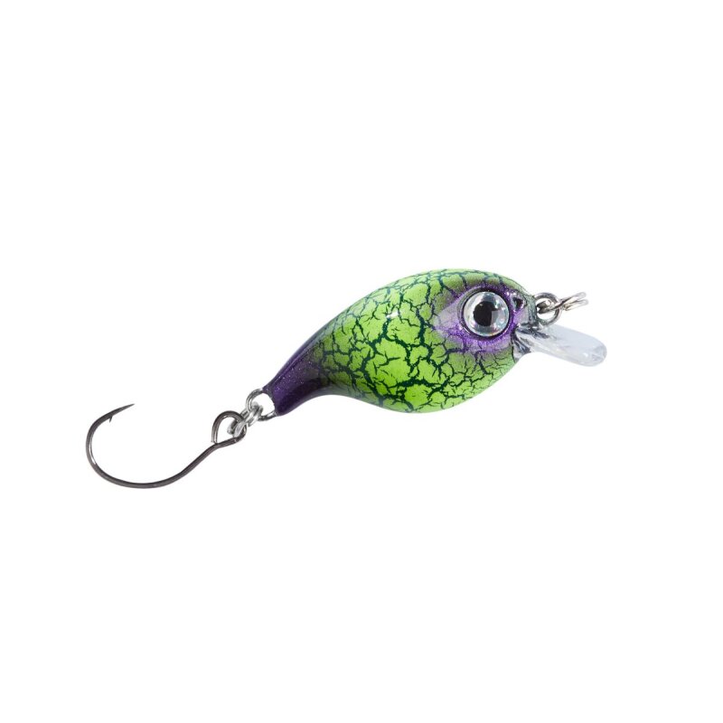 BALZER Trout Attack Wobbler Thunder 3cm 2g Lila-Gelb BALZER Trout Attack Wobbler Thunder 3cm 2g Lila-Gelb