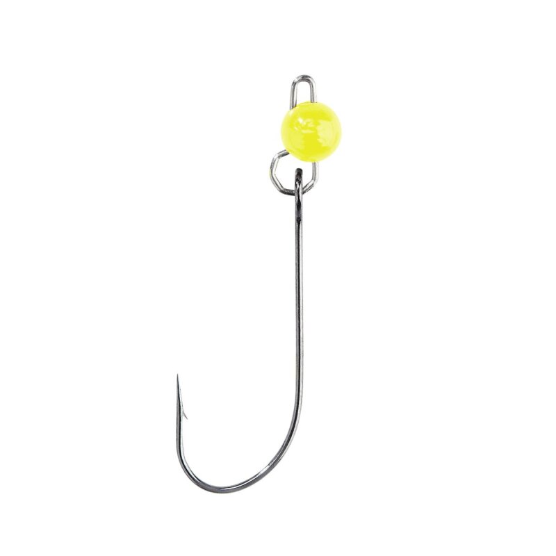 BALZER Trout Collector Cheburashka Tungstenhaken Gr.8 1g Gelb 2Stk. BALZER Trout Collector Cheburashka Tungstenhaken Gr.8 1g Gelb 2Stk.