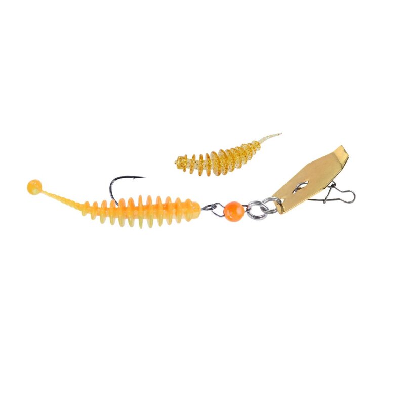 BALZER Trout Collector Tungsten Cheburashka Chatter Lure Gr.6 1g Gold