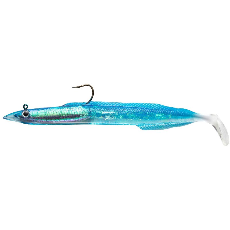 BERKLEY PowerBait Sand Eel 10cm 12g Blue 4Stk. BERKLEY PowerBait Sand Eel 10cm 12g Blue 4Stk.