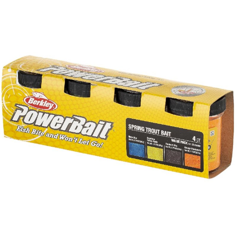 BERKLEY Powerbait Trout Season Pack 4x50g Spring (80,50 € pro 1 kg)