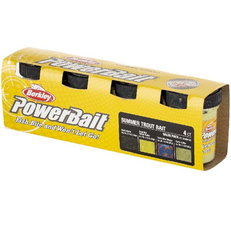 BERKLEY Powerbait Trout Season Pack 4x50g Summer (80,50 € pro 1 kg)