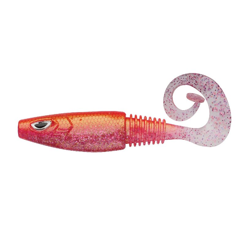 BERKLEY Sick Curl 8cm Cotton Candy BERKLEY Sick Curl 8cm Cotton Candy