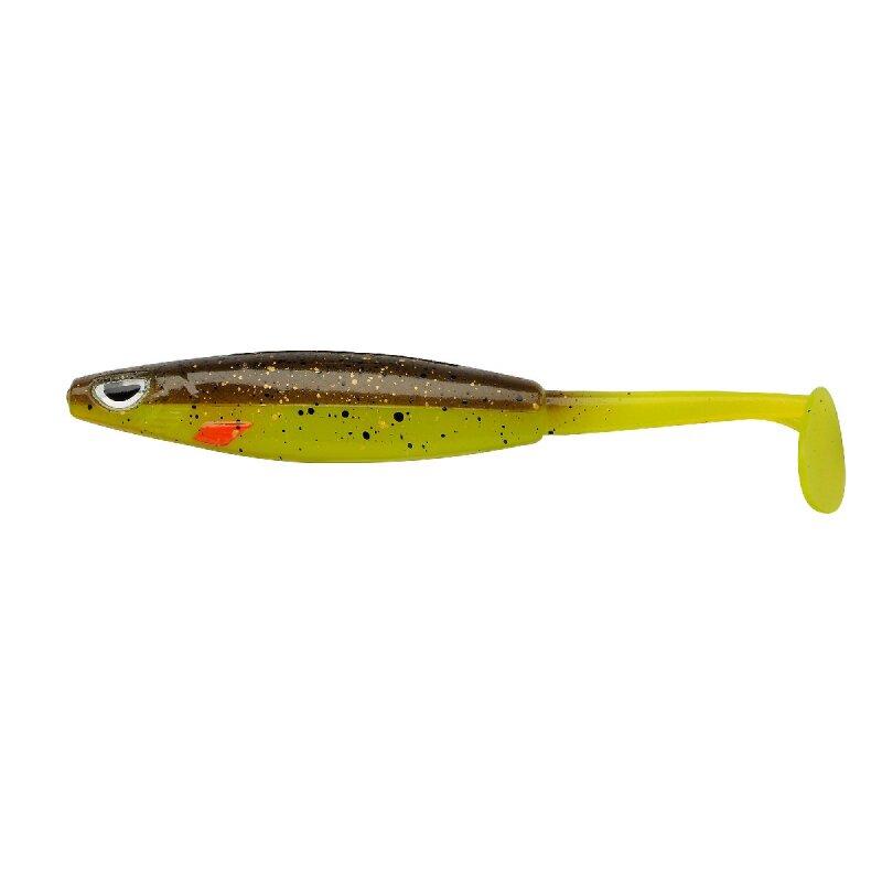 BERKLEY Sick Vibe 9cm Brown Chartreuse BERKLEY Sick Vibe 9cm Brown Chartreuse