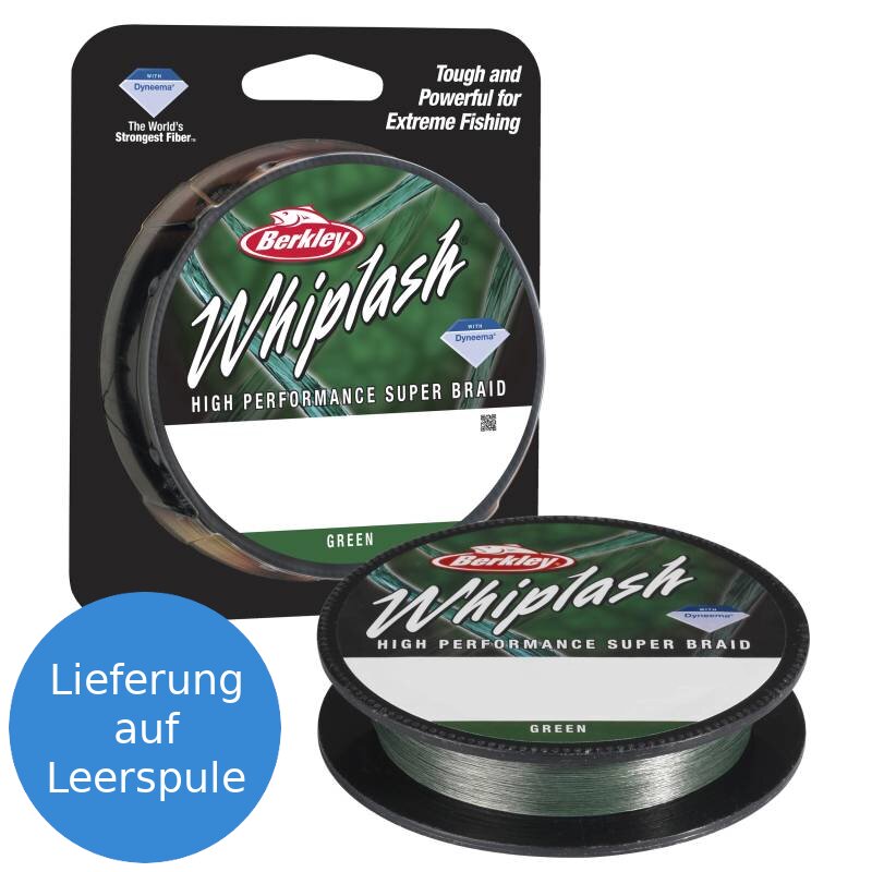 BERKLEY Whiplash 0,28mm 44,9kg 100m Green (0,12 € pro 1 m)