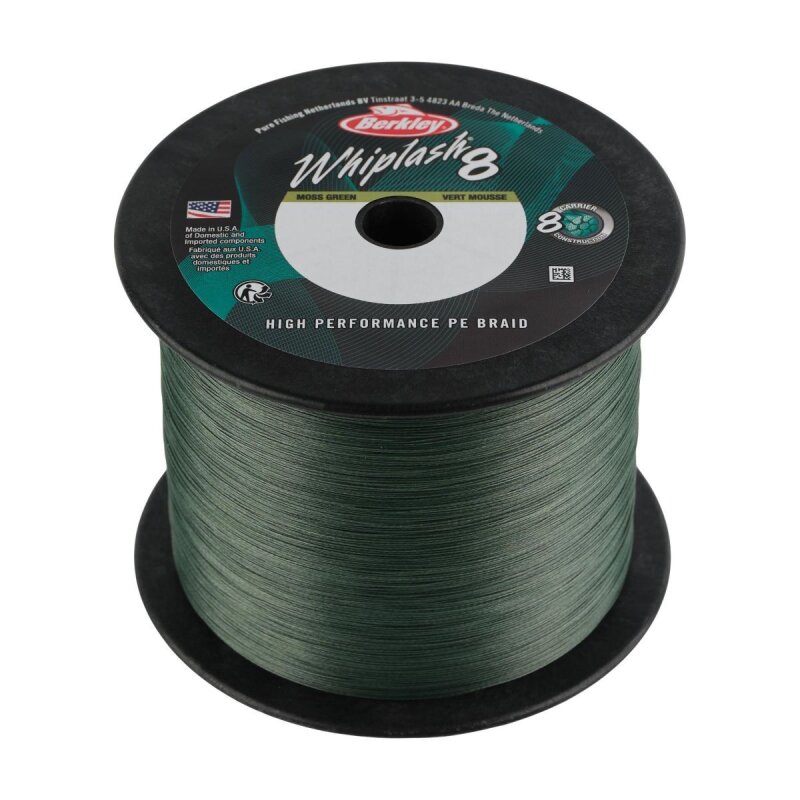 BERKLEY Whiplash 8 Superline 0,16mm 20,9kg 2000m Green BERKLEY Whiplash 8 Superline 0,16mm 20,9kg 2000m Green
