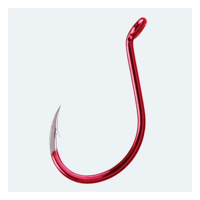BKK Red Octopus Beak Gr.4/0 Bright Tin/Red 5Stk. BKK Red Octopus Beak Gr.4/0 Bright Tin/Red 5Stk.