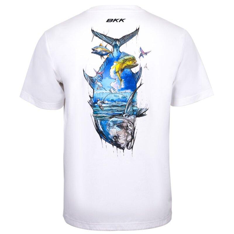 BKK Short Sleeve Casual Shirt L Brand Values GT White BKK Short Sleeve Casual Shirt L Brand Values GT White