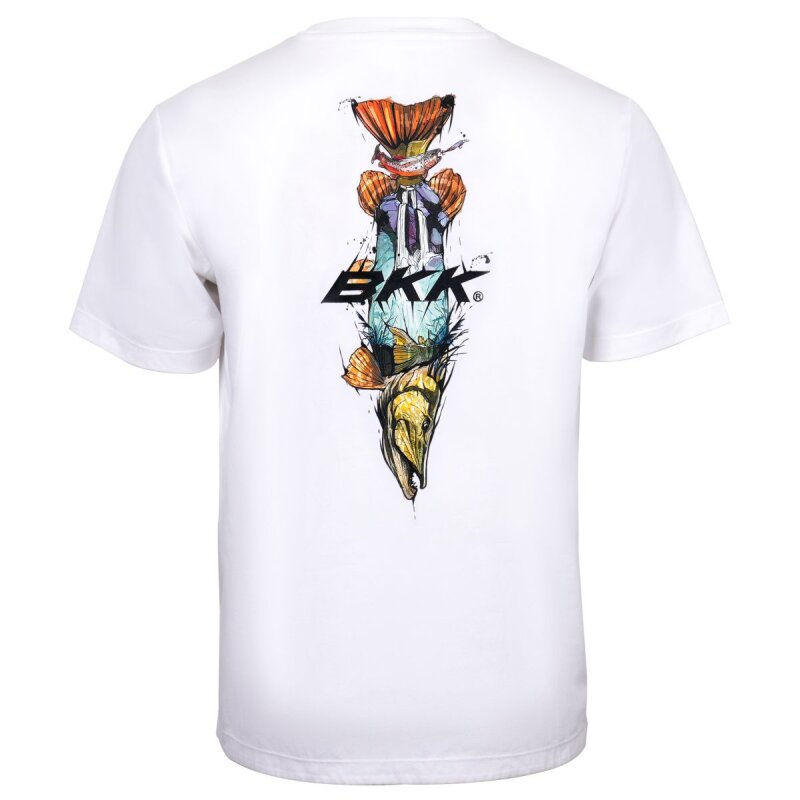 BKK Short Sleeve Casual Shirt XL Brand Values Pike White BKK Short Sleeve Casual Shirt XL Brand Values Pike White