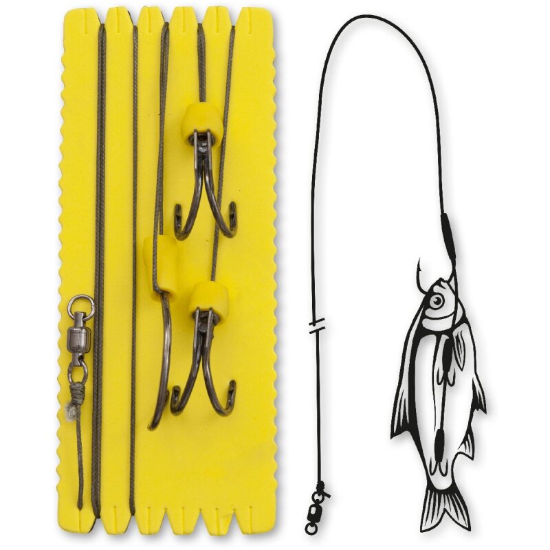 BLACK CAT Big Bait Ghost Rig XL Gr.10/0 140cm 100kg BLACK CAT Big Bait Ghost Rig XL Gr.10/0 140cm 100kg