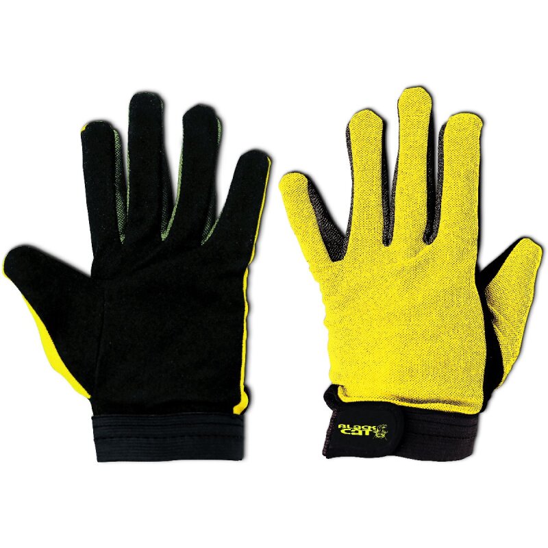 BLACK CAT Handschuh OneSize Gelb/Schwarz BLACK CAT Handschuh OneSize Gelb/Schwarz