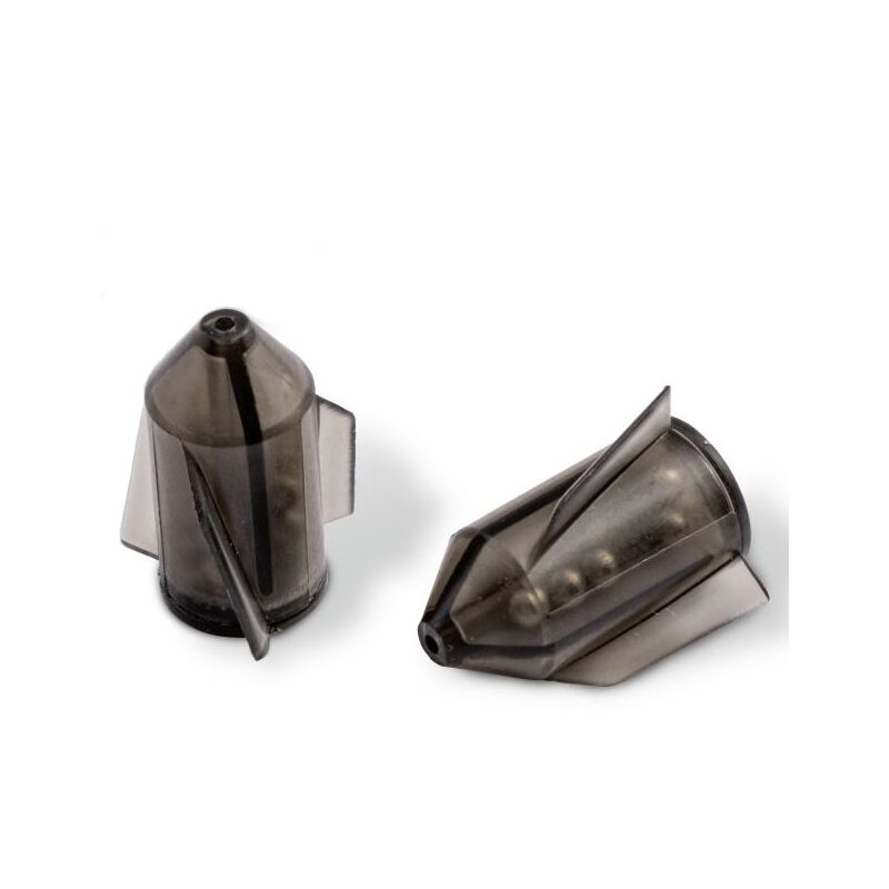 BLACK CAT Propeller-Rasseln 3cm Schwarz 2Stk. BLACK CAT Propeller-Rasseln 3cm Schwarz 2Stk.