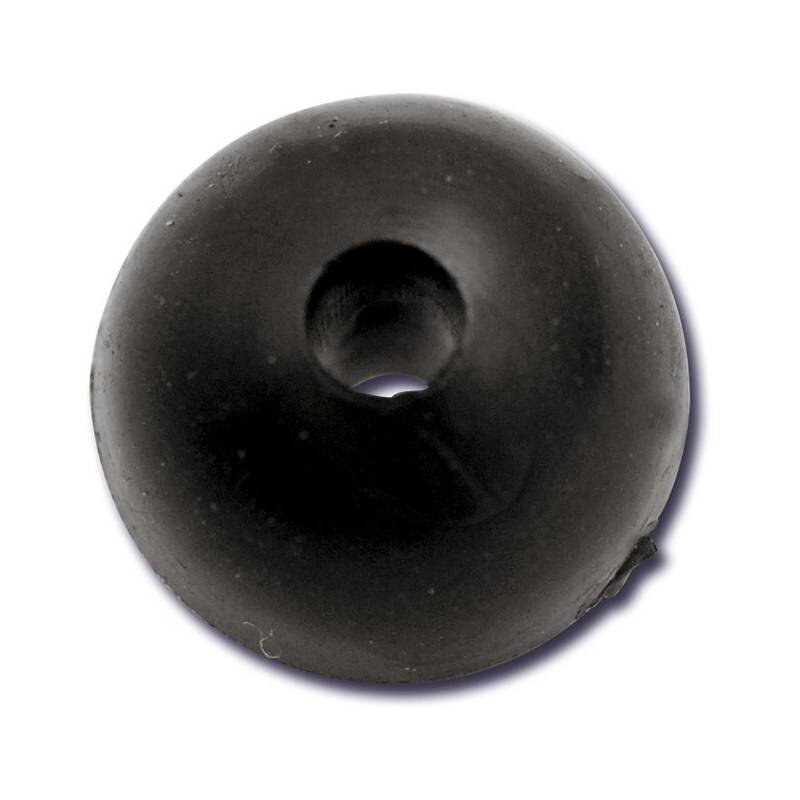 BLACK CAT Rubber Shock Bead 10mm 10Stk. BLACK CAT Rubber Shock Bead 10mm 10Stk.