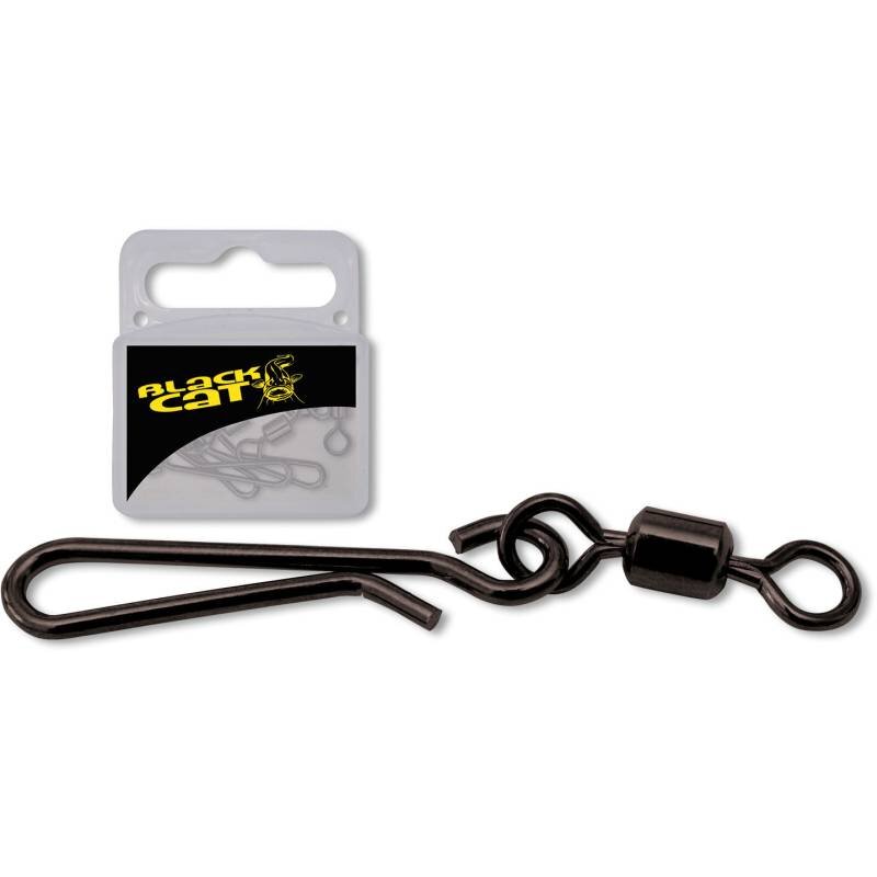 BLACK CAT Uni Clip Schwarz Matt 30kg 5Stk. BLACK CAT Uni Clip Schwarz Matt 30kg 5Stk.