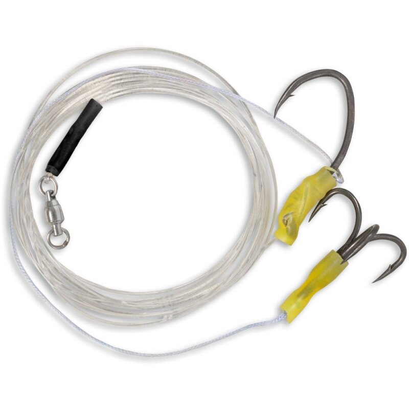 BLACK CAT Universal Rig Gr.8/0 Gr.3/0 200cm 1,2mm BLACK CAT Universal Rig Gr.8/0 Gr.3/0 200cm 1,2mm