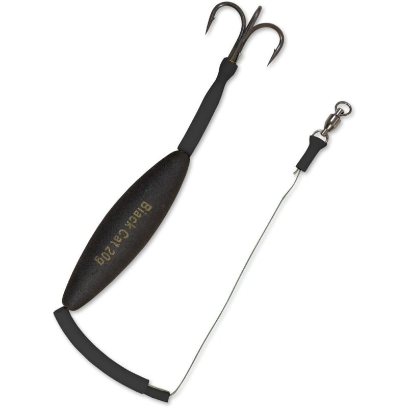 BLACK CAT Worm Pop Up Rig Gr.2/0 80cm 0,8mm BLACK CAT Worm Pop Up Rig Gr.2/0 80cm 0,8mm