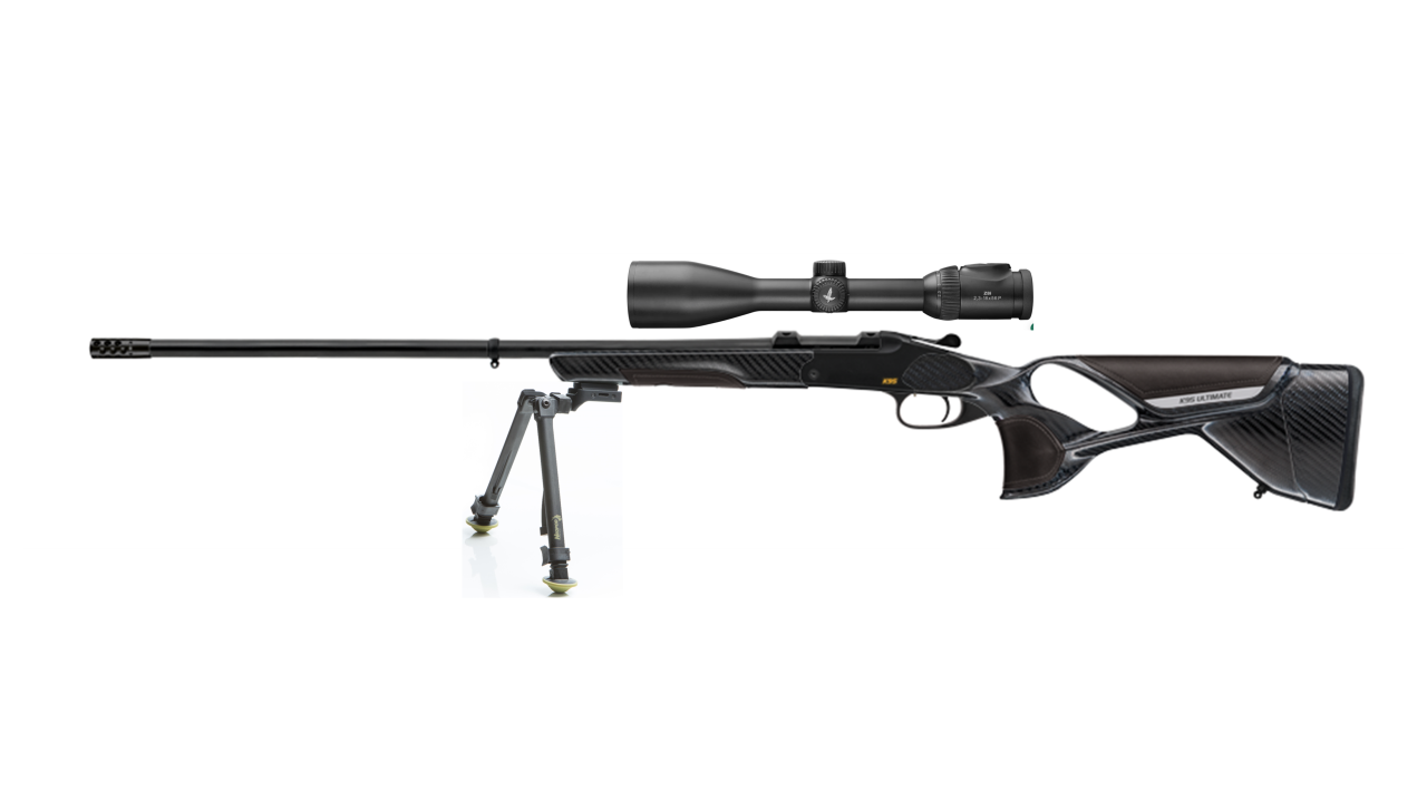 BLASER K95 Hochgebirgswaffe mit Swarovski Z8i 2-16x50 P BRX-I im Kaliber 8x68 S BLASER K95 Hochgebirgswaffe mit Swarovski Z8i 2-16x50 P BRX-I im Kaliber 8x68 S