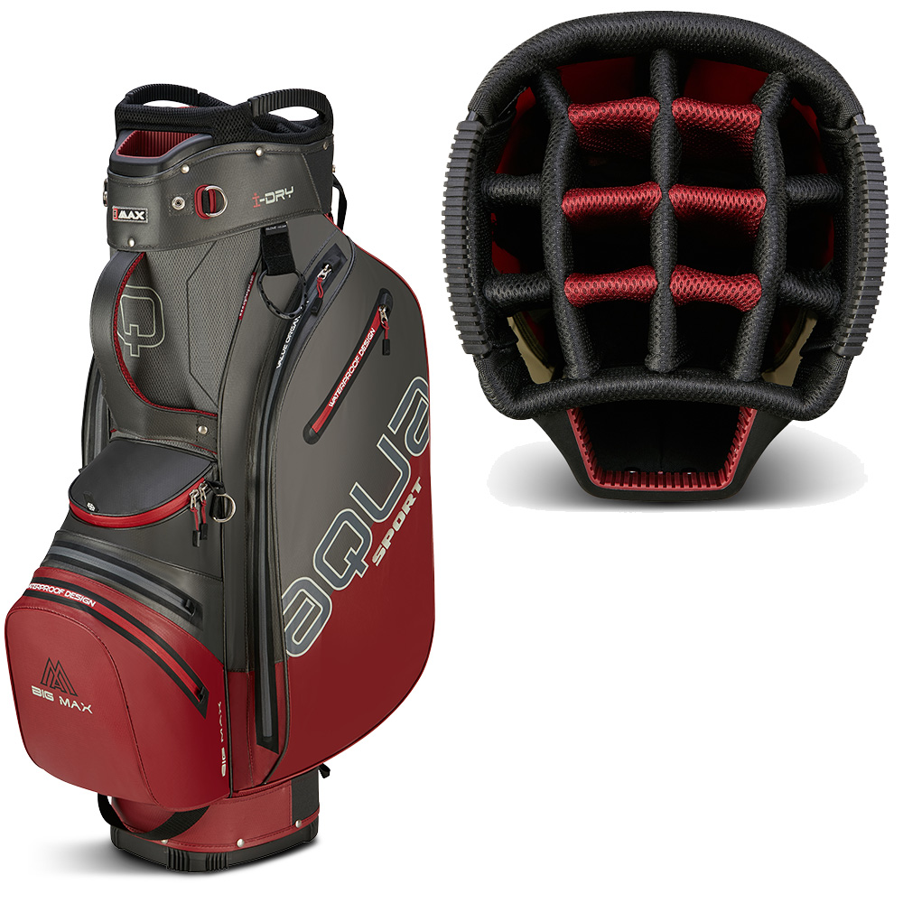 'Big Max Aqua Sport 4 Cartbag grau/rot' 'Big Max Aqua Sport 4 Cartbag grau/rot' von Big Max