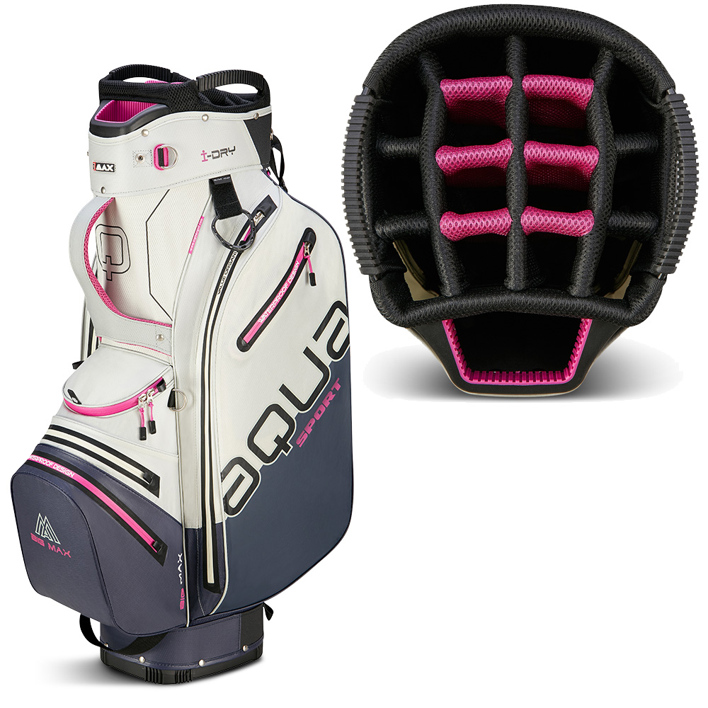 'Big Max Aqua Sport 4 Cartbag weiss/blau/fuchsia' 'Big Max Aqua Sport 4 Cartbag weiss/blau/fuchsia' von Big Max