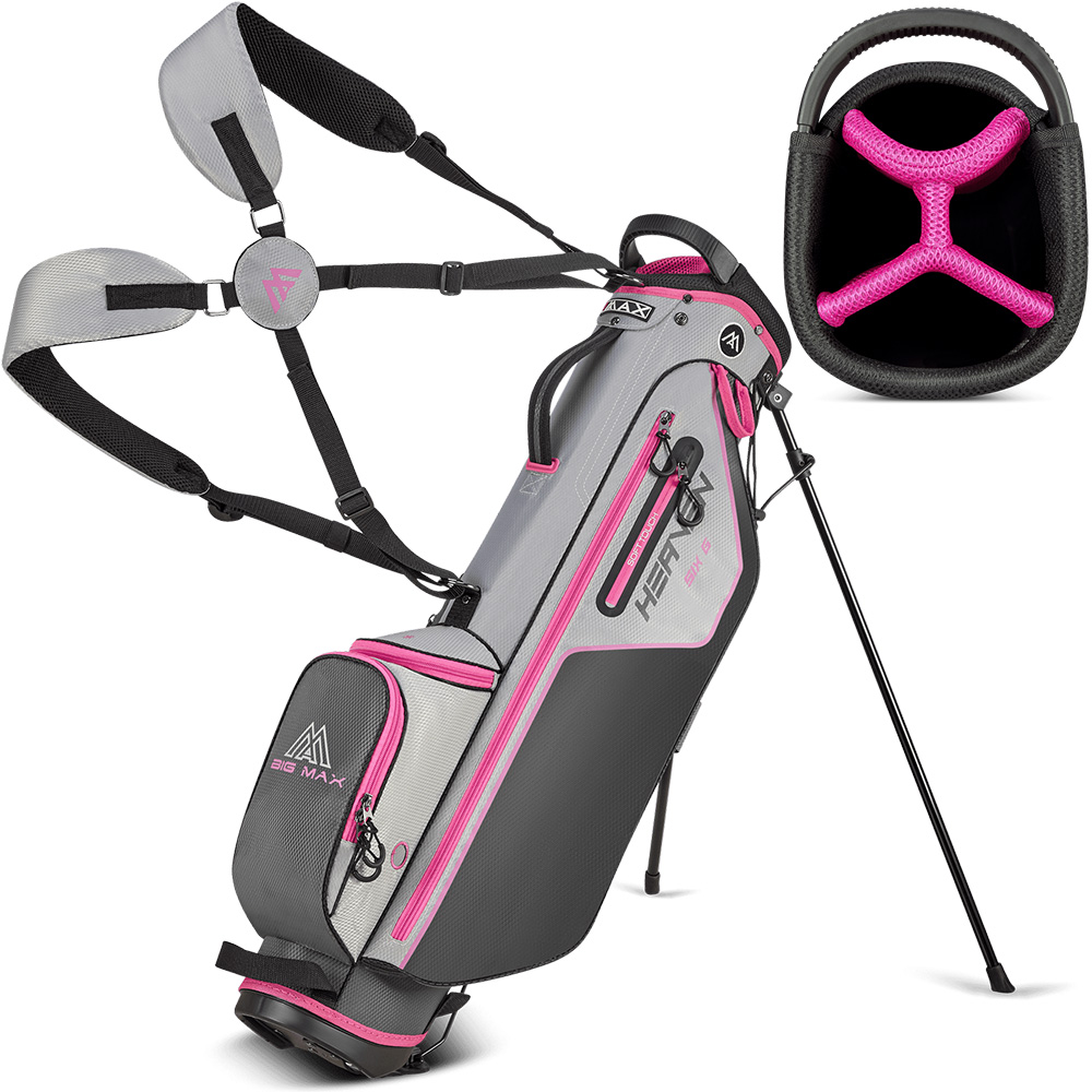 'Big Max Heaven SIX G Standbag grau/pink' 'Big Max Heaven SIX G Standbag grau/pink' von Big Max