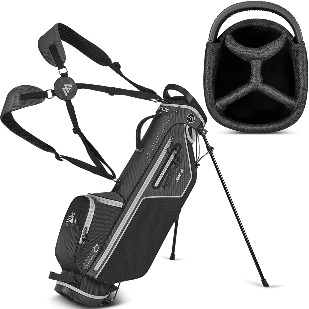 'Big Max Heaven SIX G Standbag grau/schwarz' 'Big Max Heaven SIX G Standbag grau/schwarz' von Big Max