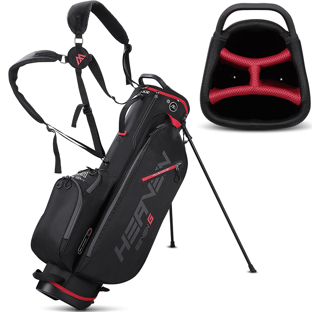 'Big Max Heaven Seven G Standbag schwarz/rot' 'Big Max Heaven Seven G Standbag schwarz/rot' von Big Max