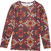 Billabong Warm Up Tech Tee Damen-Langarmshirt Navajo Red von Billabong