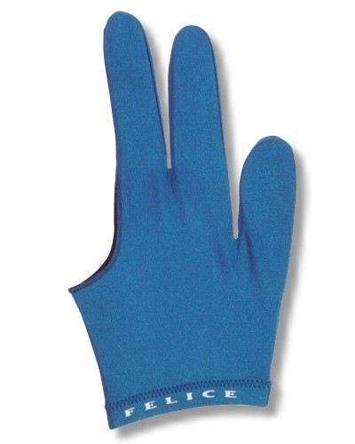 Billardhandschuh Felice blau beidhändig Billardhandschuh Felice blau beidhändig