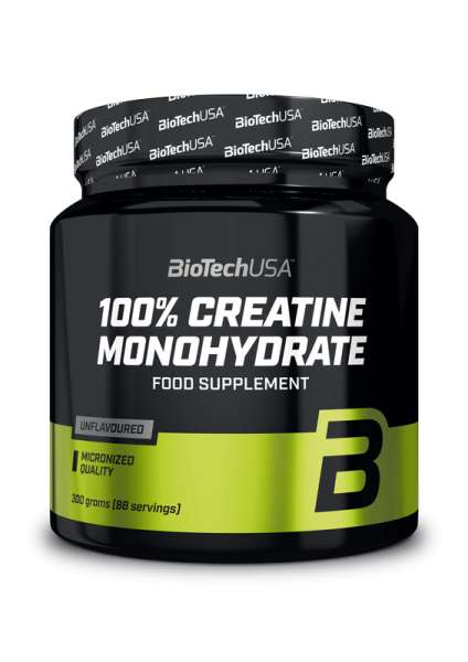 Biotech USA 100% Micronized Creatine Monohydrate Dose, 300g Biotech USA 100% Micronized Creatine Monohydrate Dose, 300g