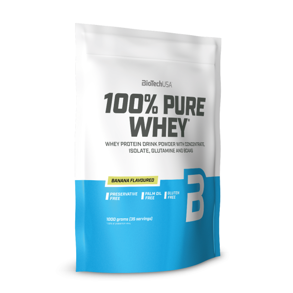 Biotech USA 100% Pure Whey Protein, 1000g Biotech USA 100% Pure Whey Protein, 1000g