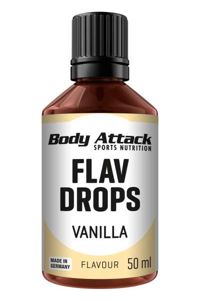 Body Attack Flav Drops, 50ml