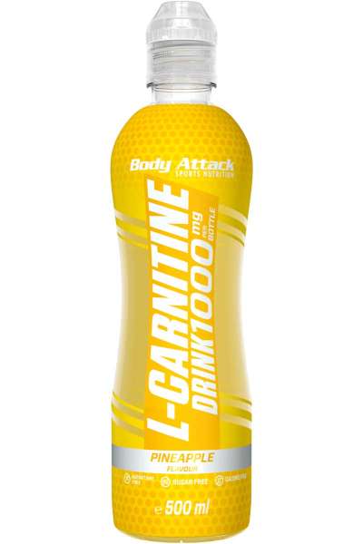 Body Attack L-Carnitine Drink, 500ml